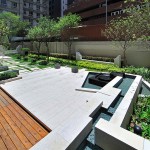 中庭花園完工實(shí)景圖