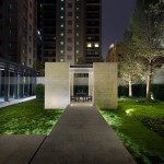 沉思亭夜景完工實(shí)景圖