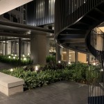 中庭旋轉(zhuǎn)梯 完工實(shí)景圖