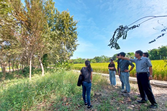 在一個(gè)風(fēng)和日麗的早晨，新業(yè)職人團(tuán)隊(duì)一同來前往彰化，為『築之細(xì)道』嚴(yán)選出符合心中理想的樹木。