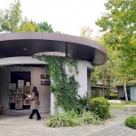 綠蔭盎然、四年的照護(hù)，讓爬藤植物悄悄包覆在「新業(yè)書席」之上。此次參與鐵道文學(xué)特展，書席新增鐵道文學(xué)主題書籍，讓大家也可以一覽鐵道之美。