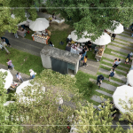 佔地1863坪的臺中文學(xué)館＆文學(xué)公園，座落於柳川旁，蘊含約20幾種樹木品種，像是一座微型森林，搭配日式歷史建築，伴隨濃濃書香，為一場小森裡的旅人市集。