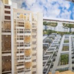 新業(yè)－大塊森鄰的樹島陽臺也為其一大特色，家人們可以擁有屬於自己的喬木，引綠入宅，自然植栽錯落於建築之中，承襲這樣的美好心意，於2022年推出14期新作－「大塊森濤」，為城市再築一座美麗森林。