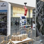 第8屆臺(tái)中市都市空間設(shè)計(jì)大獎(jiǎng)，屆數(shù)8隱含著∞（無(wú)限）的美好寓意，象徵建築及場(chǎng)域設(shè)計(jì)的活水將源源不絕。圖為市政府作品展區(qū)。