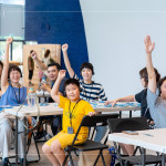 活動(dòng)尾聲的QA時(shí)間，來賓與講師熱烈互動(dòng)，從走訪建築到藍(lán)曬藝術(shù)的創(chuàng)作，現(xiàn)場氣氛溫暖而熱情。