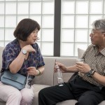 講座尾聲，特別空出時間讓在場的好友可以請教林院長，讓疑問能透過親自對談而找到答案