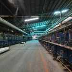 廣闊的廠房內(nèi)部，兩側(cè)窯爐總長約86米，以外牆磚來說，窯燒時間約為40分鐘，需要經(jīng)過預(yù)熱、燒製、冷卻3個過程。