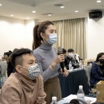 彼此結(jié)識(shí)未來(lái)的好鄰里好厝邊，現(xiàn)場(chǎng)住戶一一輪流自我介紹。