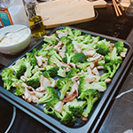 健康蔬食料理美味上桌！緩解了甜食的甜膩。