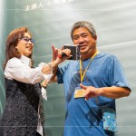 久違的孫氏教學(xué)，邀請家族好友上臺體驗(yàn)說唱歌仔戲，趣味的男女反串、蓮花指、劍指、蘭花拳，讓大小朋友笑得不亦樂乎。