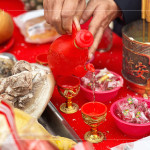 斟滿感謝的心意，滿懷感恩，新業(yè)建設(shè)祈願工程一切平安圓滿。