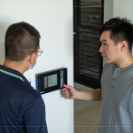 驗屋時由客服人員、專業(yè)廠商陪同，陪您測試設(shè)備功能的健全，迎來舒適的生活品質(zhì)。