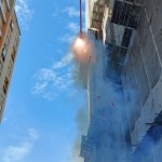 爆竹響徹，願【新業(yè)自由居】工程順利且大吉大利，完美收尾！