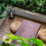 四季合院以四季為設計主題的露臺，不同的主題造景與高度視野，創(chuàng)造各具特色的空間感受，歡迎住戶走出家門，與鄰里在此一同小歇談心，就像是過去三合院前的「埕」，總是滿載著人們的笑語，和溫暖人情。