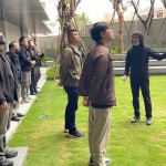 新業(yè)建築團(tuán)隊(duì)引領(lǐng)著先進(jìn)們，走入職人建築，感受細(xì)膩的生活質(zhì)感。