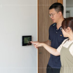 現(xiàn)代人追求智慧科技、安全防護(hù)的創(chuàng)新生活，測試保全對講主機(jī)，通訊、影像、聲音功能，為未來的居家生活增添安全與保障。