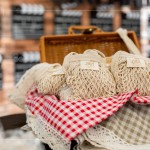 映後準備新業(yè)設計的『編織棉網袋』，響應環(huán)境永續(xù)，大人小孩輕量隨身袋著走，更可以重複利用，分享給在座的每位來賓。