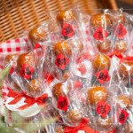 致上傳統(tǒng)零嘴—幸福糖葫蘆，純天然手工製作，使用當(dāng)季水果，無添加化學(xué)硬化劑，甜而不膩的滋味迎接新年。