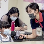 孩子們樂於與大家分享今天的活動(dòng)心得，期望愉快的烘焙經(jīng)驗(yàn)，在他們的心中種下一顆善的種子，持續(xù)茁壯。