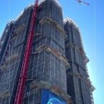 萬丈高樓平地起，隨著每一層高度的增加，「家園」的輪廓漸漸描繪成形，期待2025年完工交屋之日。