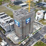 隨著『大塊森鄰』每一日提升的廣度與高度，在2020年12月下旬也順利迎來上樑儀式，象徵完工在即，邁向新的里程碑。