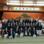 入境隨俗換上勝浦溫泉的浴衣，披上藏青色的外掛，滿滿的大和氣息。感謝勝浦浦島飯店特別準備的迎賓大鼓秀！