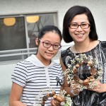 獨(dú)一無(wú)二的專屬花圈完成囉~為居家來(lái)點(diǎn)浪漫點(diǎn)綴吧！