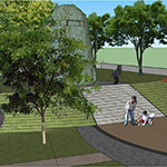 大肚山最有名的望高寮碉堡也成為充滿童趣的涵洞碉堡遊戲區(qū)。