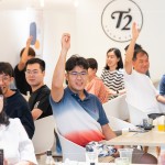 住戶自身是文字工作者，於活動(dòng)尾聲回饋?zhàn)约阂恢倍际窃趯?xiě)別人的故事，期望有一天也可以成為有故事的人，老師就是她心目中的典範(fàn)。