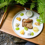 四款進口乳酪－法國康堤、法國Saint Andre、藍(lán)紋、法國Abbaye de Tamie，搭配四款臺灣在地乳酪－哈魯米、新鮮山羊、絲翠新鮮起司、煙燻絲卡莫札，探索起司味蕾地圖。